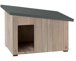 Ferplast Argo 50 Çam Ahşap Köpek Kulübesi Small 58.5x42.5x44.5 Cm