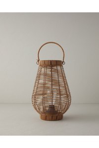 English Home Alba Plastik Başlıklı Kahverengi Plastik Ayaklı Abajur