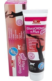 Bio PetActive Glucochond Plus D Vitamini E Vitamini Gelişim Destekleyici Yetişkin Kedi Vitamini Jel 100 ml