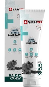 Supravet Anti Stress Sakinleştirici Etki Yetişkin Kedi Vitamini Macun 100 gr