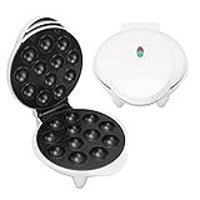 Fockety Yuvarlak Tekli 1200 W Beyaz Waffle Makinesi