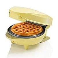 Bestron Yuvarlak Tekli 550 W Sarı Waffle Makinesi