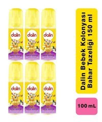 Dalin Bahar Tazeliği Sprey Bebek Kolonyası 6x100 ml
