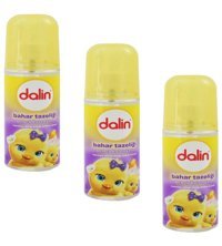 Dalin Bahar Tazeliği Sprey Bebek Kolonyası 3x100 ml