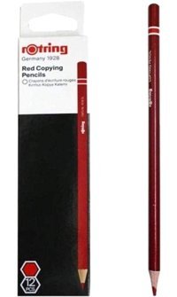 Rotring 12'li Kırmızı Kopya Kalem Seti