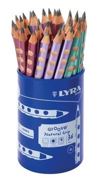 Lyra Groove Ergonomik Başlangıç L1873363 Tekli Siyah Kurşun Kalem