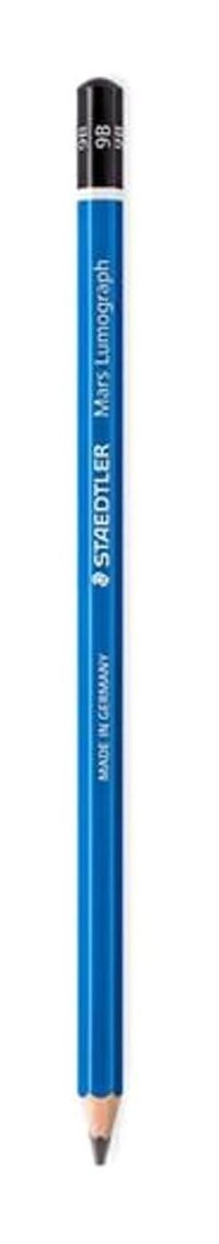 Staedtler Tekli 9B Siyah Kurşun Kalem