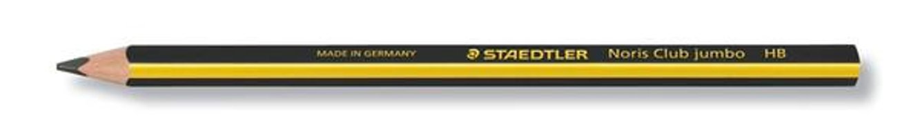 Staedtler Noris Clup Tekli HB Siyah Kurşun Kalem