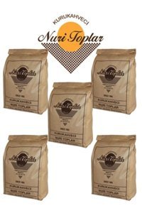 Kurukahveci Nuri Toplar Sade Orta Kavrulmuş Türk Kahvesi 5x250 gr