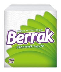 Berrak Kağıt Peçete 100'lü