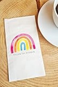 PekShop Follow The Rainbow Desenli Sunum Kağıt Peçete 20'li