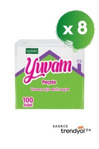 Komili Kağıt Peçete 8x100'lü