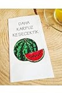 PekShop Daha Karpuz Kesecektik Desenli Kağıt Peçete 20'li