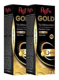 Agiss Gold Ekstra Bakım Tüm Ciltler İçin Koltuk Altı Bacak Tüy Dökücü Sprey 2x100 ml
