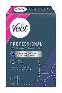 Veet Professional Tüm Ciltler İçin Genital Bölge Tüy Dökücü Sprey 2x50 ml