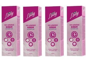 Derby Lady Tüm Ciltler İçin Koltuk Altı Bacak Tüy Dökücü Sprey 4x100 ml