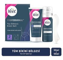 Veet Professional Tüm Ciltler İçin Genital Bölge Tüy Dökücü Sprey 2x50 - 50 - 50 ml