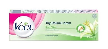 Veet Kuru Ciltler İçin Koltuk Altı Bacak Tüy Dökücü Sprey 100 ml