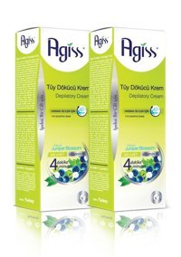 Agiss Hassas Ciltler İçin Koltuk Altı Bacak Tüy Dökücü Sprey 2x100 ml