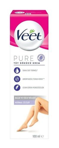 Veet Pure Normal Ciltler İçin Koltuk Altı Bacak Tüy Dökücü Sprey 100 ml