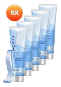 Avon Works Hassas Ciltler İçin Koltuk Altı Bacak Tüy Dökücü Sprey 5x100 ml