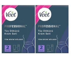 Veet Professional Tüm Ciltler İçin Genital Bölge Tüy Dökücü Sprey 4x50 ml