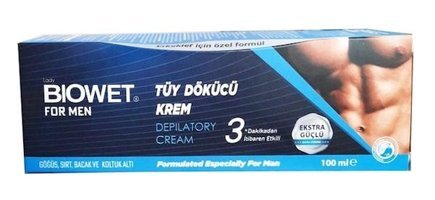 Biowet For Men Tüm Ciltler İçin Koltuk Altı Bacak Tüy Dökücü Sprey 100 ml