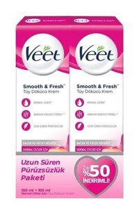 Veet Normal Ciltler İçin Koltuk Altı Bacak Tüy Dökücü Sprey 2x100 ml