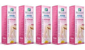 Bioder Normal Ciltler İçin Koltuk Altı Bacak Tüy Dökücü Sprey 5x100 ml