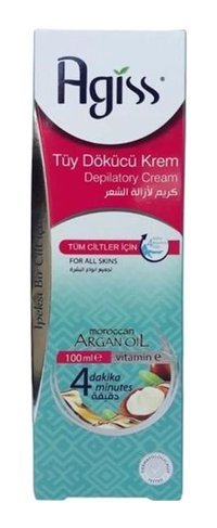 Agiss Tüm Ciltler İçin Argan Yağlı Koltuk Altı Bacak Tüy Dökücü Sprey 100 ml