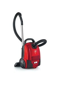 Cvs Dn-4718 Palermo Jett 1200 W Yatay Hepa Filtreli Toz Torbalı Süpürge Kırmızı