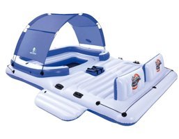 Bestway Bardaklı Gölgelikli 389 cm X 274 cm Ada Tipi Yetişkin Deniz Yatağı