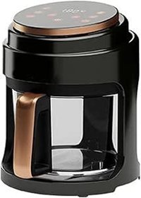 Nqyzzfd Airfryer 4 lt Izgara Yapan Yağsız Sıcak Hava Fritözü Siyah