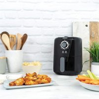 Bella ‎B08161C4K2 Airfryer 1 lt Tek Hazneli Izgara Yapan Sıcak Hava Fritözü Siyah