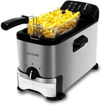 Cecotec V1704755 3 lt Tek Hazneli Yağlı Fritöz Gümüş