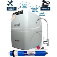 Lg Chem 10 Aşamalı 10 lt Kapalı Kasa Pompalı Tezgah Altı Su Arıtma Cihazı
