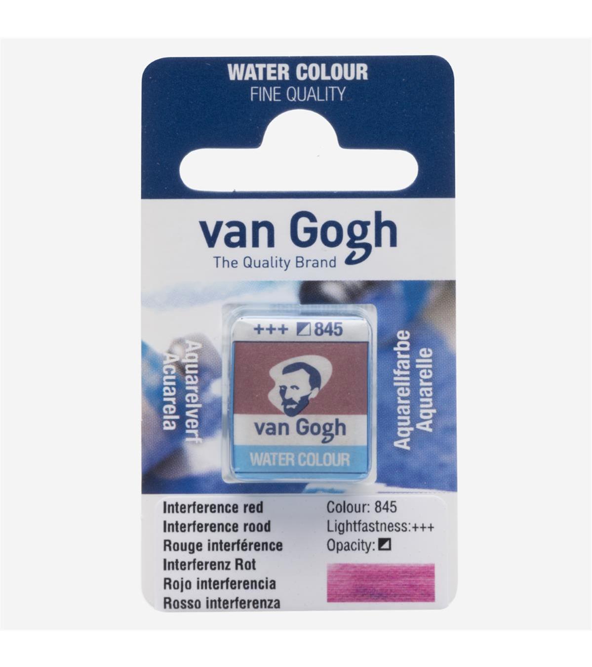 Royal Talens Van Gogh 845 Tablet Sulu Boya Interference Red