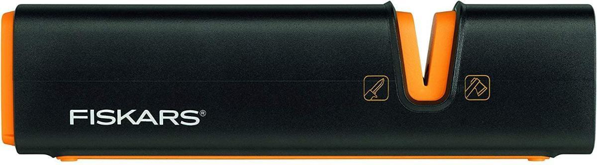Fiskars 120740 Tek Açılı Bıçak Bileyici Siyah-Turuncu