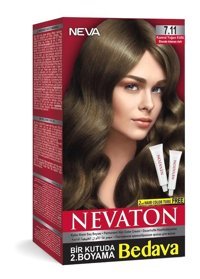Nevaton 7.11 Kumral Yoğun Krem Saç Boyası