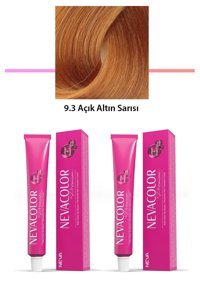 Neva Color 9.3 - Açık Altın Sarısı Krem Saç Boyası 2x50 ml