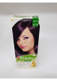 Mm Beauty M16 Patlıcan Moru Krem Saç Boyası