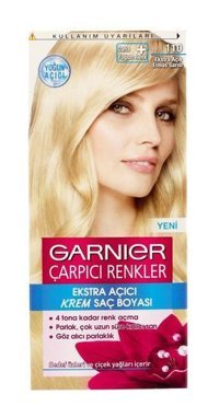 Garnier 110 Extra Açık Elmas Sarısı Krem Saç Boyası