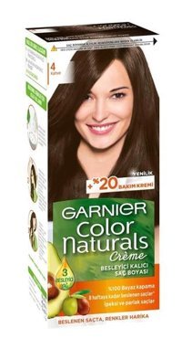 Garnier 4 - Kahve Krem Saç Boyası