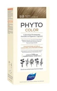 Phyto 9.8 - Açık Sarı Bej Krem Saç Boyası