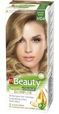 Beauty M04 Doğal Sarı Krem Saç Boyası 50 ml