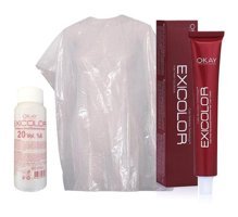 Okay 5.52 Açık Kahve Akaju Irize Krem Saç Boyası 60 ml
