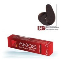 Akos 4.62 Kızıl Çikolata Kahve Krem Saç Boyası 60 ml