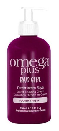 Omega Plus Fuşya Likit Saç Boyası