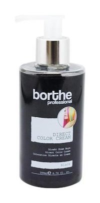 Borthe Gece Siyahı Krem Saç Boyası