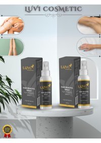 Luvi Cosmetic Tüm Ciltler İçin Koltuk Altı Bacak Kadın Tüy Dökücü Sprey 2 x 200 ml